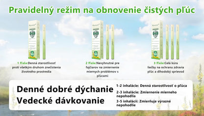 🇸🇰 Vysoko kvalitný slovenský výrobok s doručením v rámci krajiny 🏠 Murwon® bylinný inhalátor na čistenie pľúc 🍏 (👨‍⚕️ Účinná pomoc: kašeľ, zápal hrtana, krátenie dychu, hlieny, ucpaný nos, bronchitída, alergické príznaky a pľúcne ťažkosti) ❤️