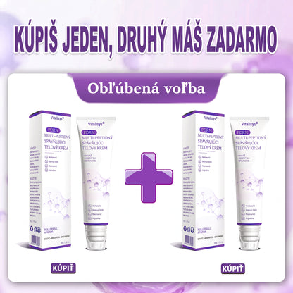 Vitalisys®❤️ PDRN Multi-Peptide Masážny telový krém s valčekom — proti starnutiu, hydratuje, spevňuje a nadvihuje pokožku, podporuje jej regeneráciu, zjednocuje tón pleti a pomáha zlepšiť vzhľad nedokonalostí a tmavých škvŕn.🍇