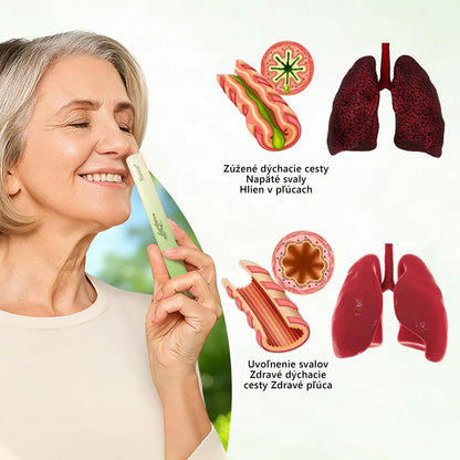 🇸🇰 Vysoko kvalitný slovenský výrobok s doručením v rámci krajiny 🏠 Murwon® bylinný inhalátor na čistenie pľúc 🍏 (👨‍⚕️ Účinná pomoc: kašeľ, zápal hrtana, krátenie dychu, hlieny, ucpaný nos, bronchitída, alergické príznaky a pľúcne ťažkosti) ❤️